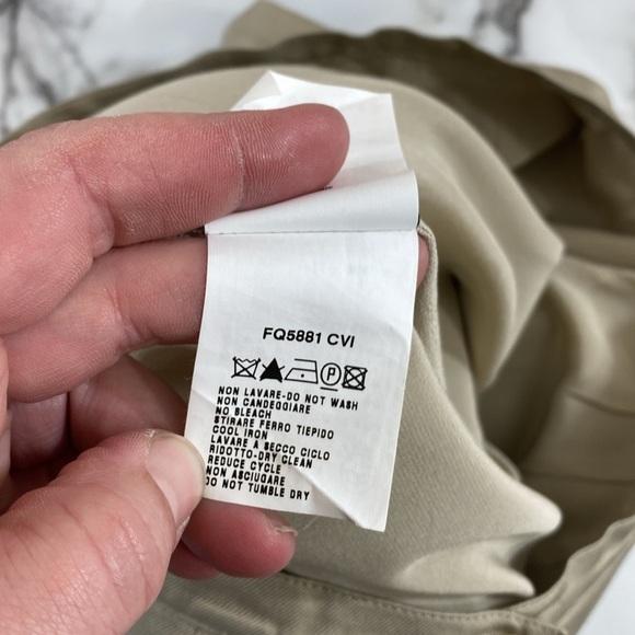 Fendi Skirt Womens 40 Tan Twill Silk Mini Peplum Layered Pencil Classy Designer - Picture 12 of 15